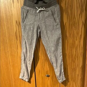 Athleta Women’s Gray Linen Casual Pants